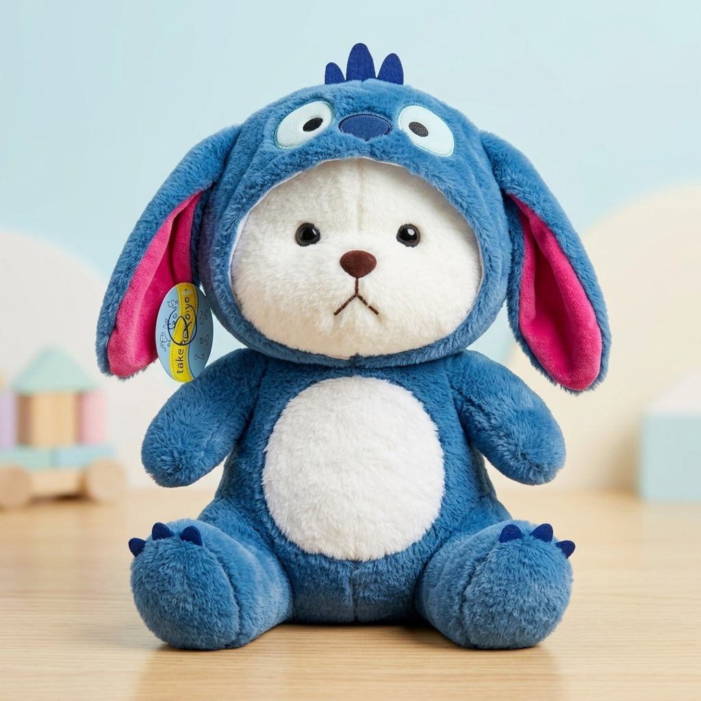 Stitch Kigurumi Cream Plush Toy