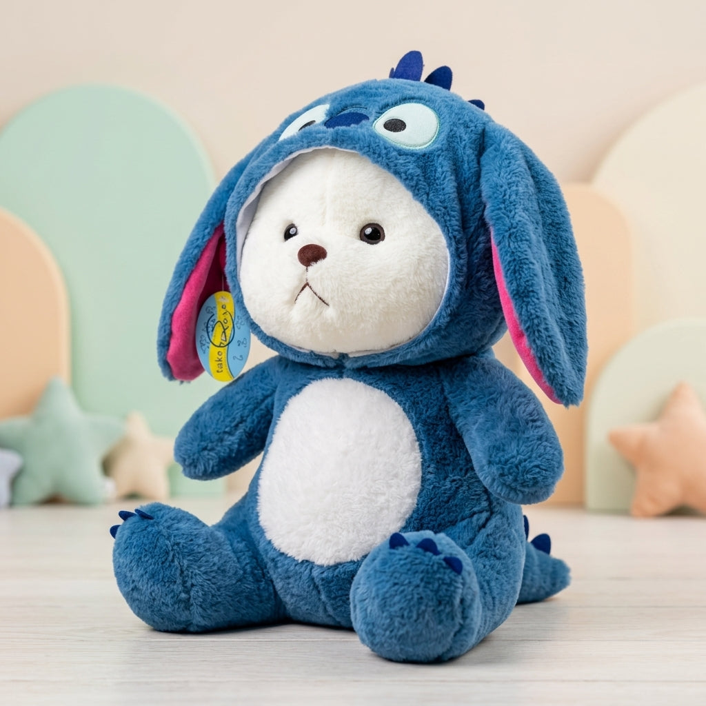 Stitch Kigurumi Cream Plush Toy