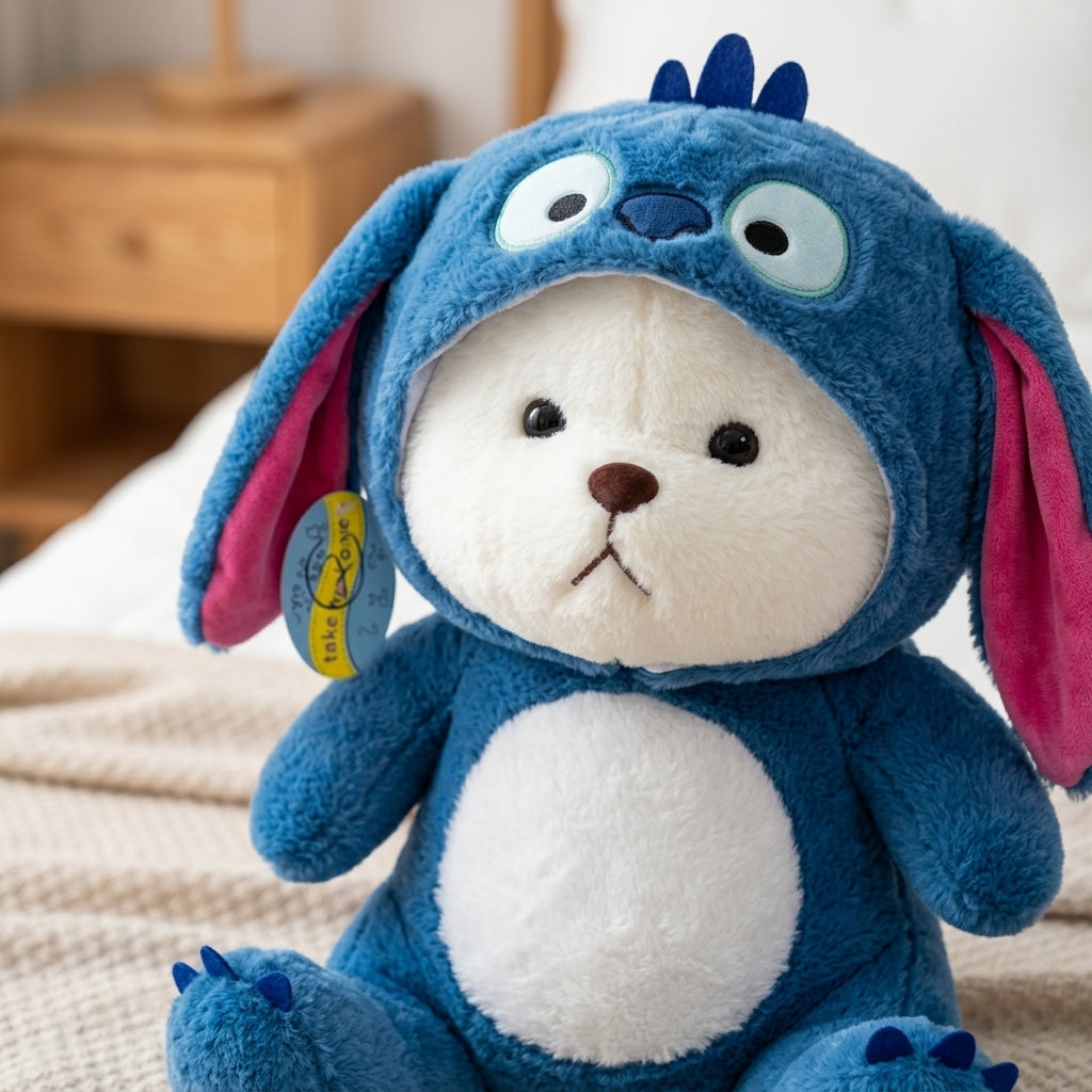 Stitch Kigurumi Cream Plush Toy
