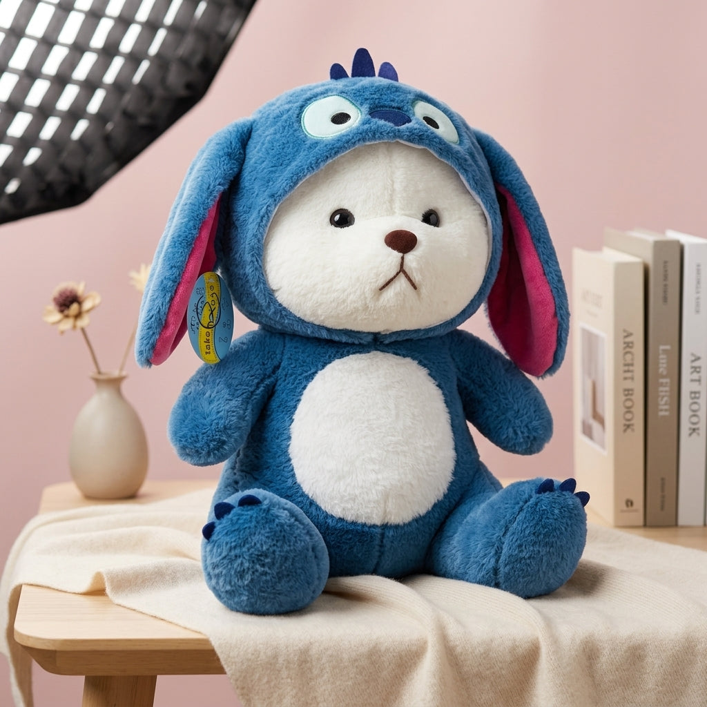 Stitch Kigurumi Cream Plush Toy