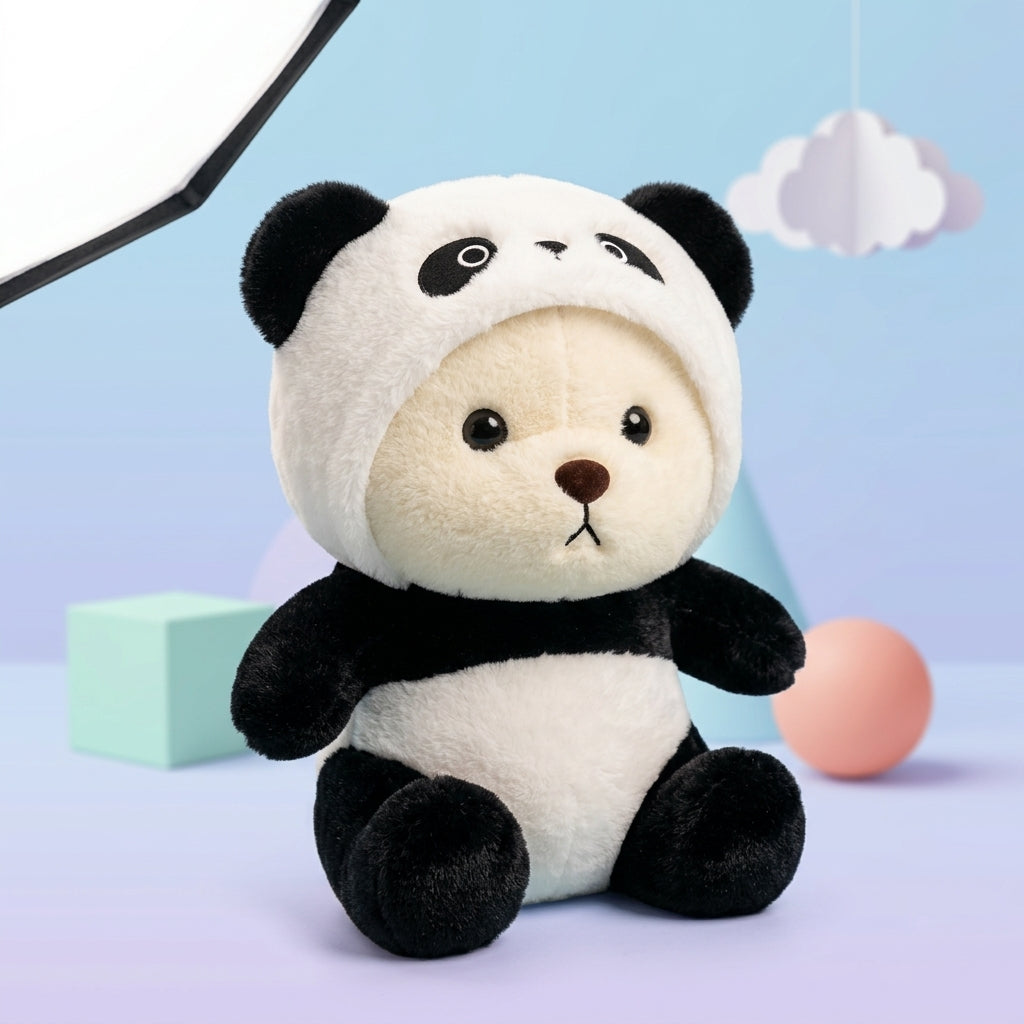 Melancholy Panda Plush Toy