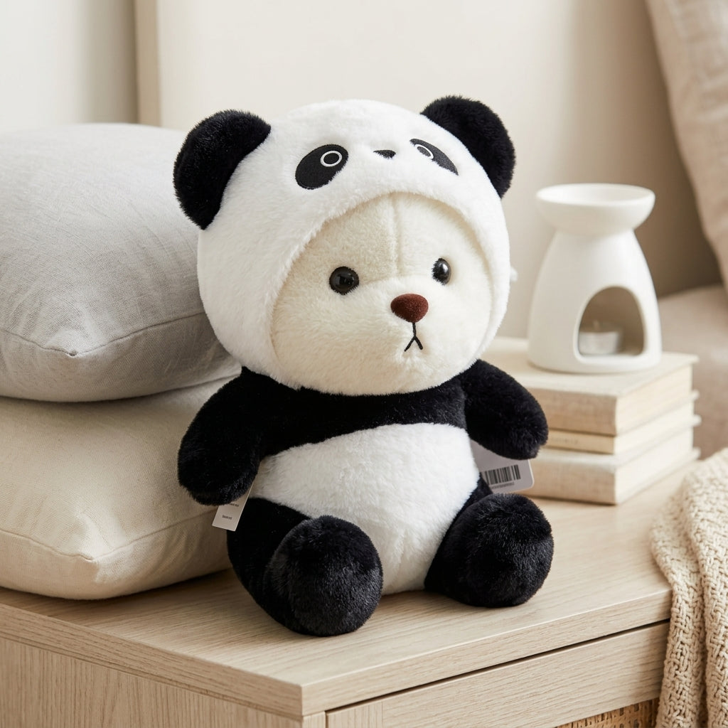 Melancholy Panda Plush Toy