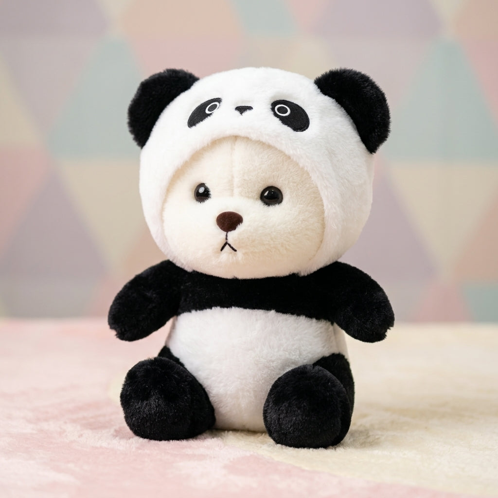 Melancholy Panda Plush Toy