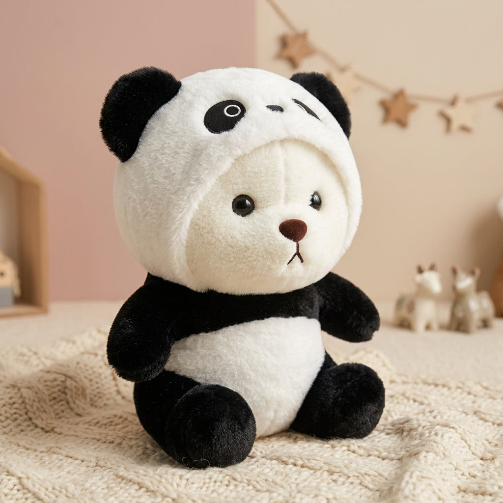 Melancholy Panda Plush Toy