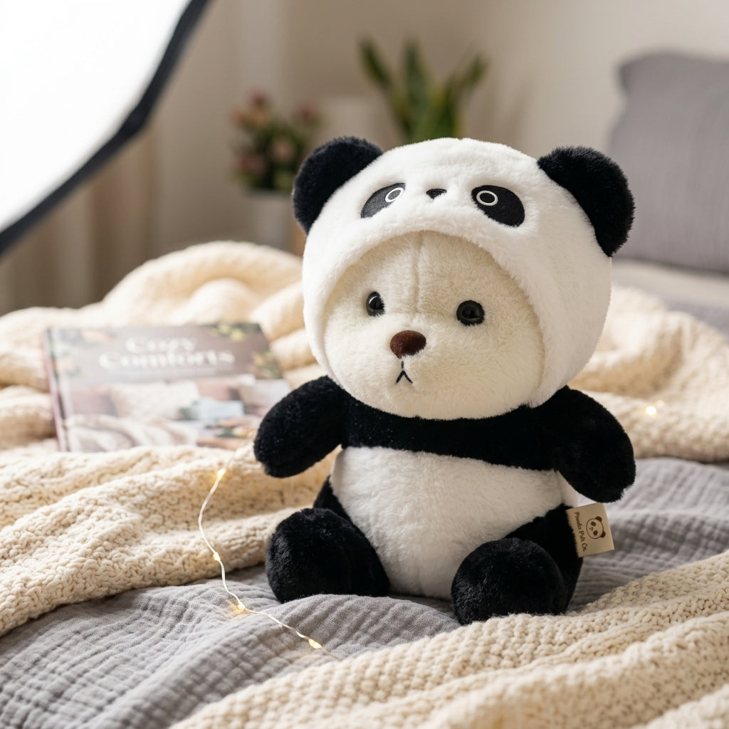 Melancholy Panda Plush Toy