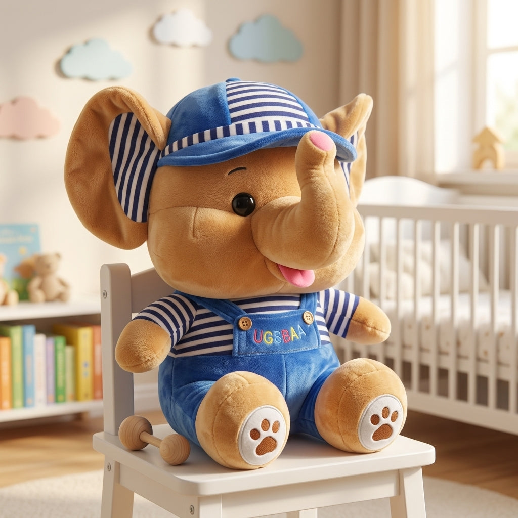 Hugsbaby Explorer Elephant Plush Toy