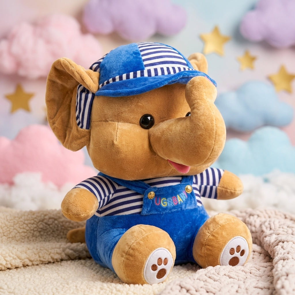 Hugsbaby Explorer Elephant Plush Toy