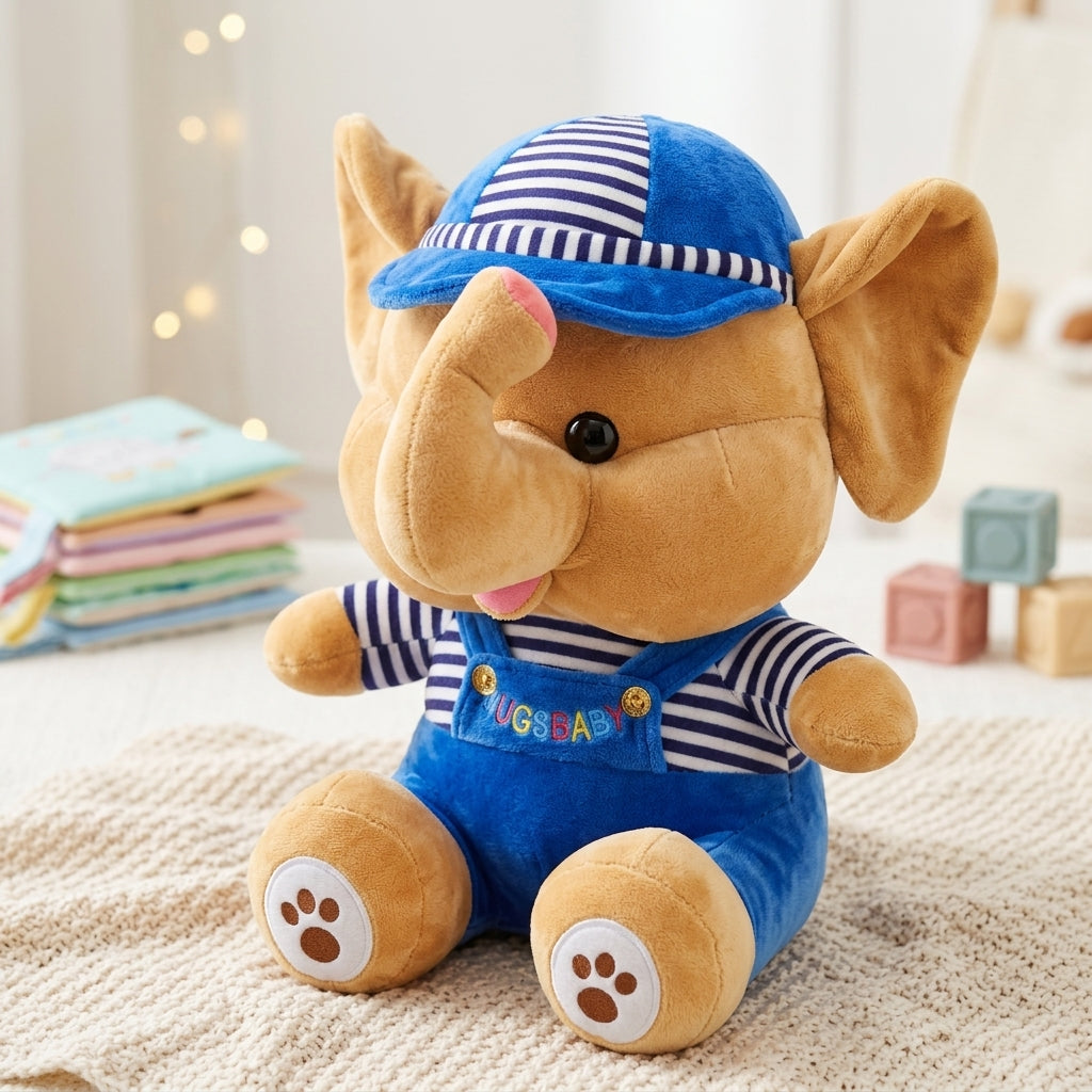 Hugsbaby Explorer Elephant Plush Toy