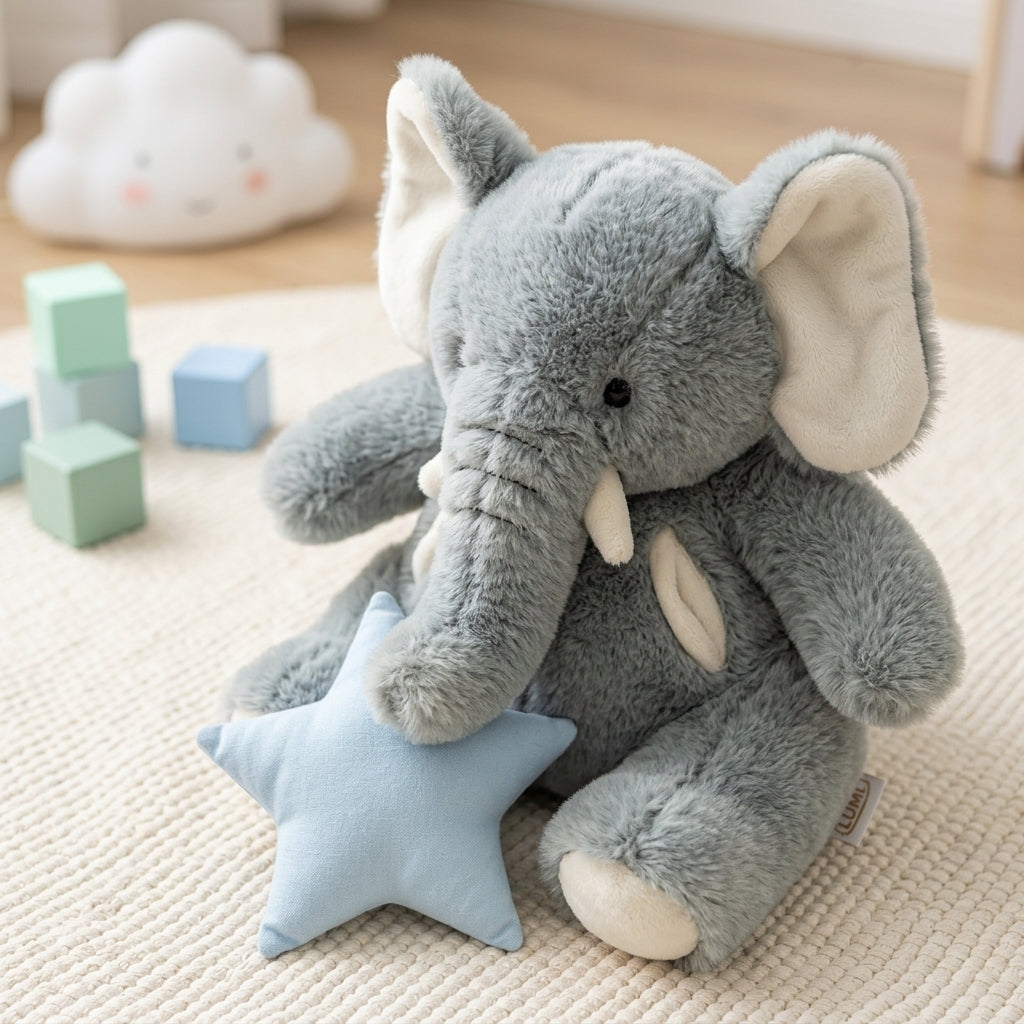 Luna Stardust Elephant Plush Toy