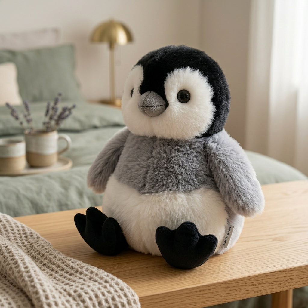 King Penguin Chick Collectible Plush