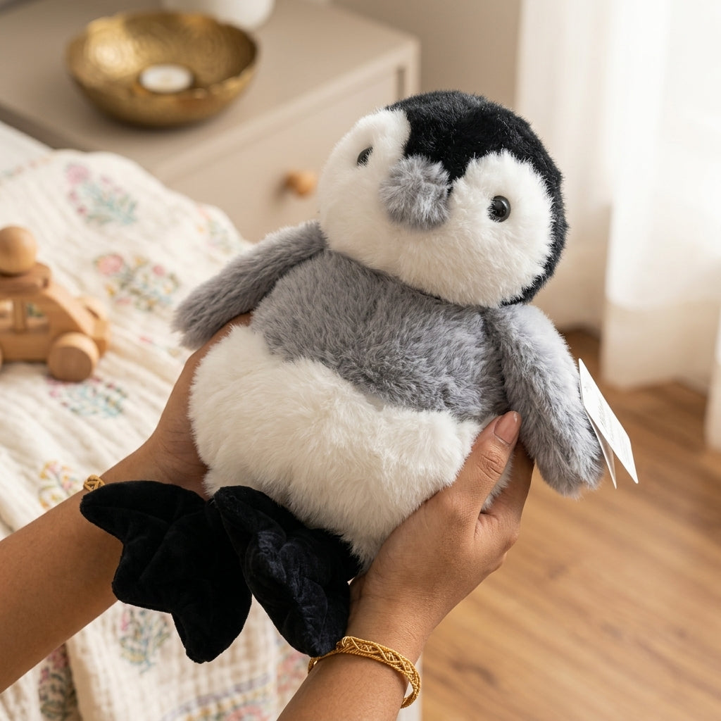 King Penguin Chick Collectible Plush
