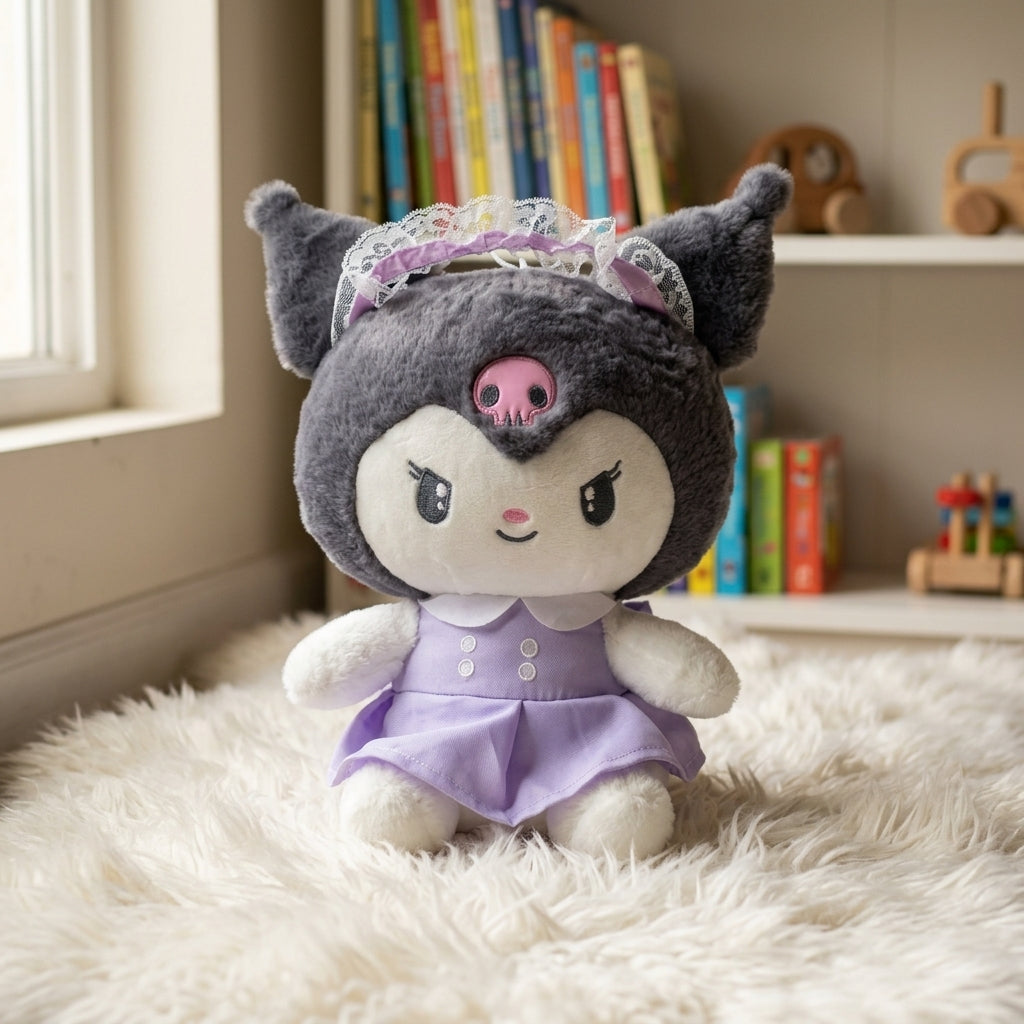Kuromi Maid Plush Toy