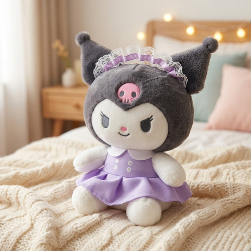 Kuromi Maid Plush Toy