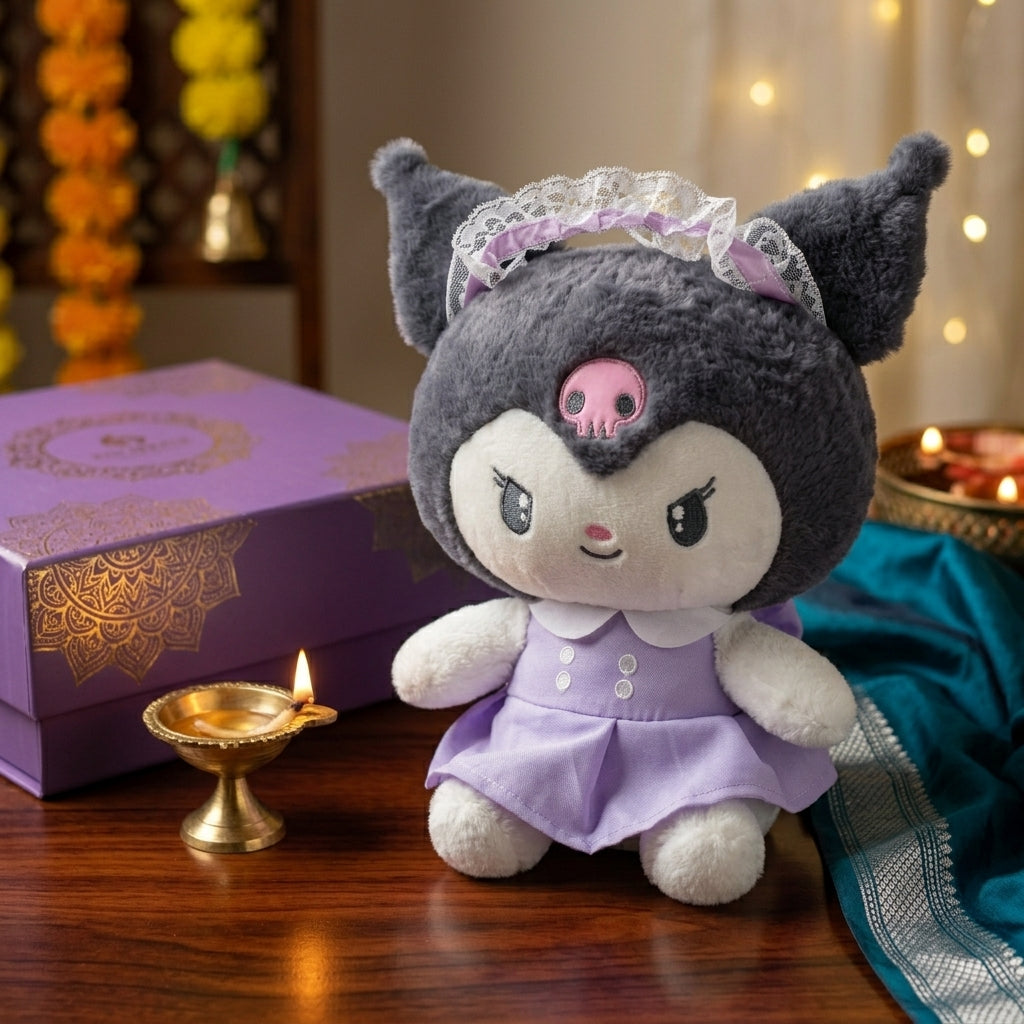 Kuromi Maid Plush Toy