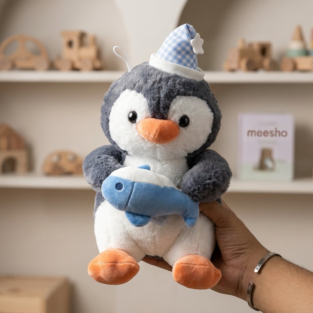 Slumber Penguin Plush Toy
