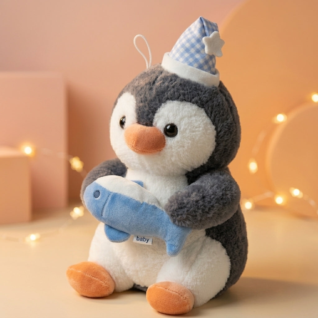 Slumber Penguin Plush Toy
