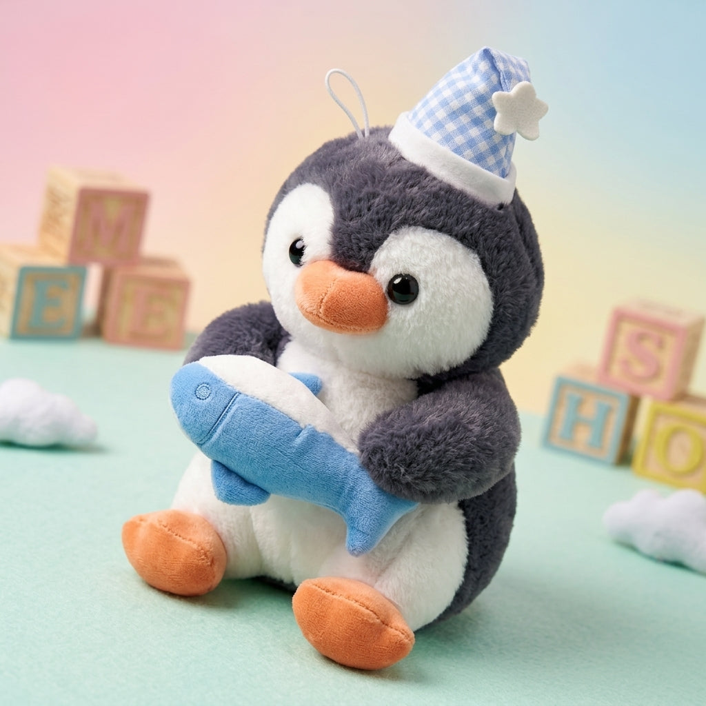 Slumber Penguin Plush Toy