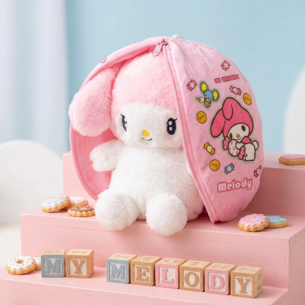My Melody 2-in-1 Plush Pouch Toy