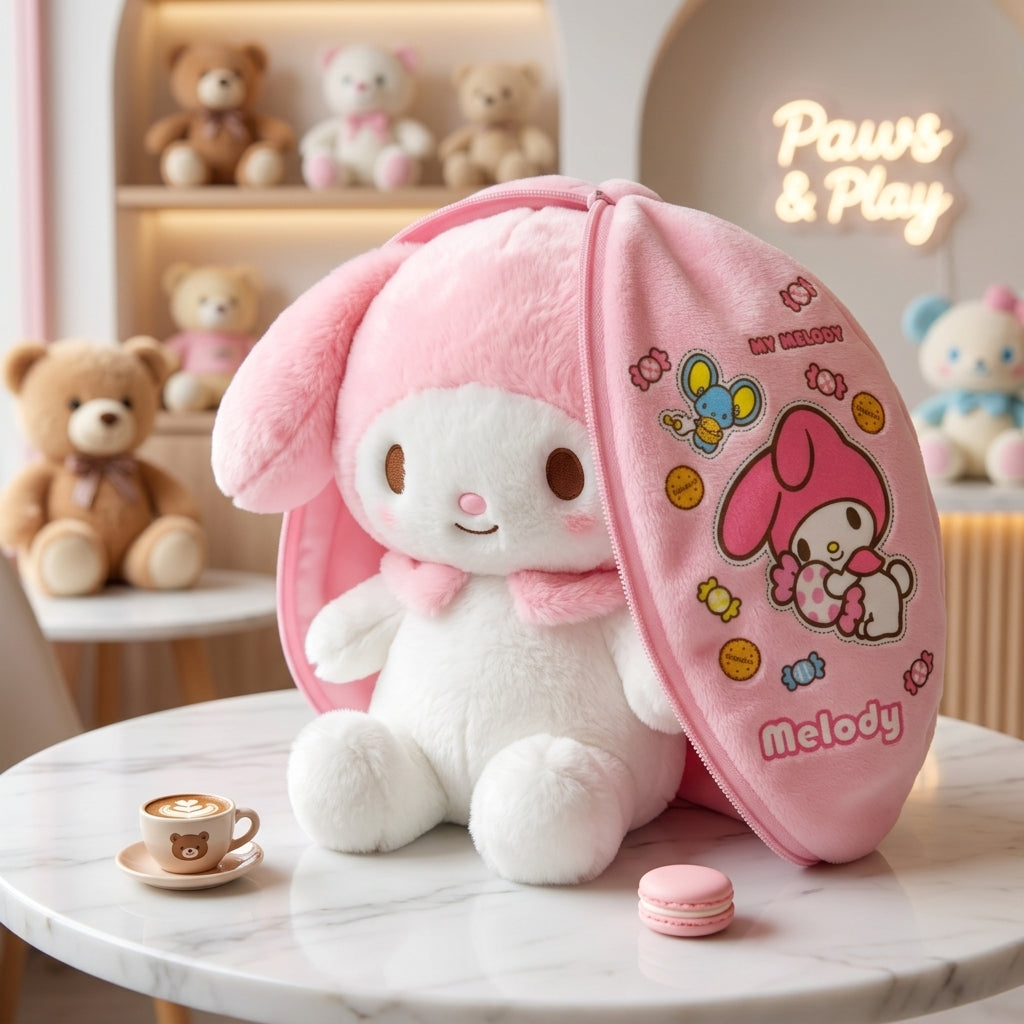 My Melody 2-in-1 Plush Pouch Toy