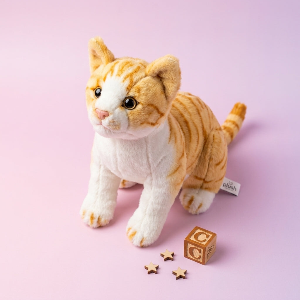 Momo Tabby Kitty Plush Toy