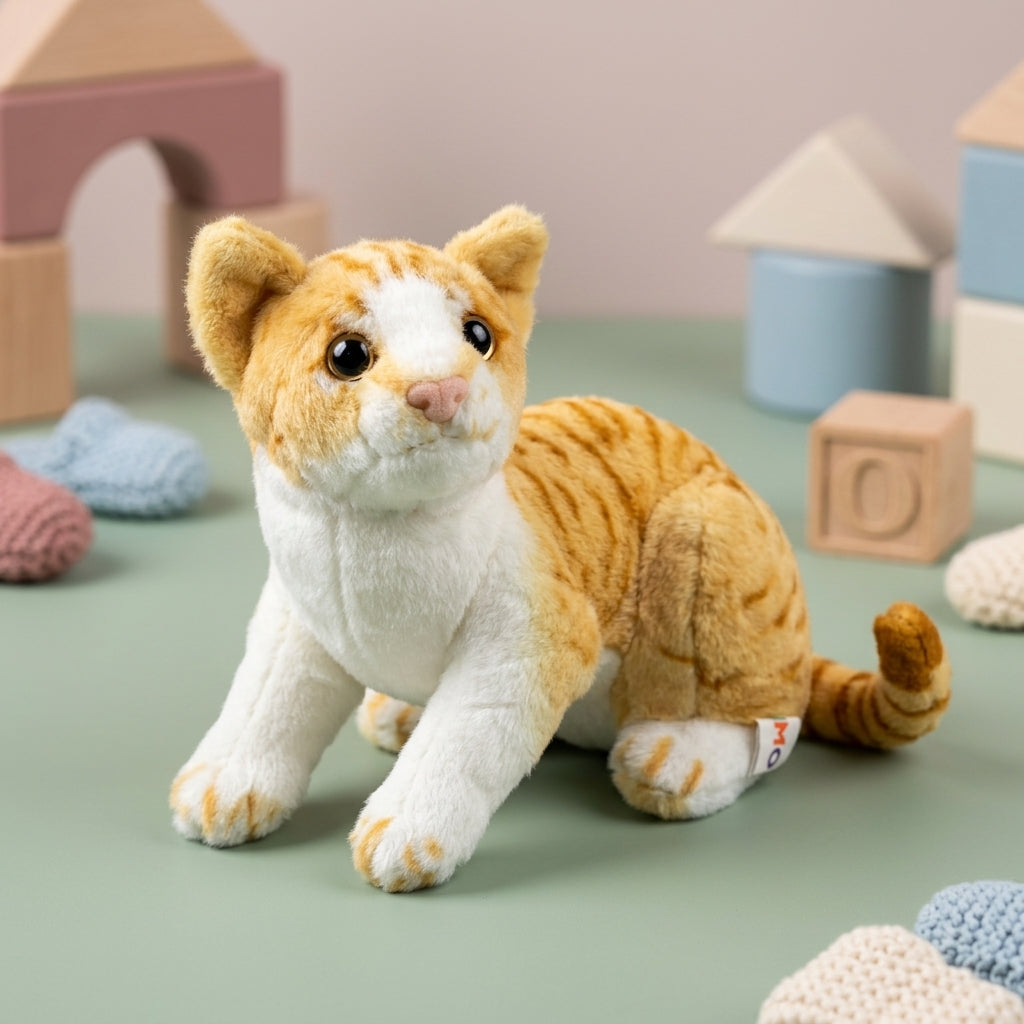 Momo Tabby Kitty Plush Toy