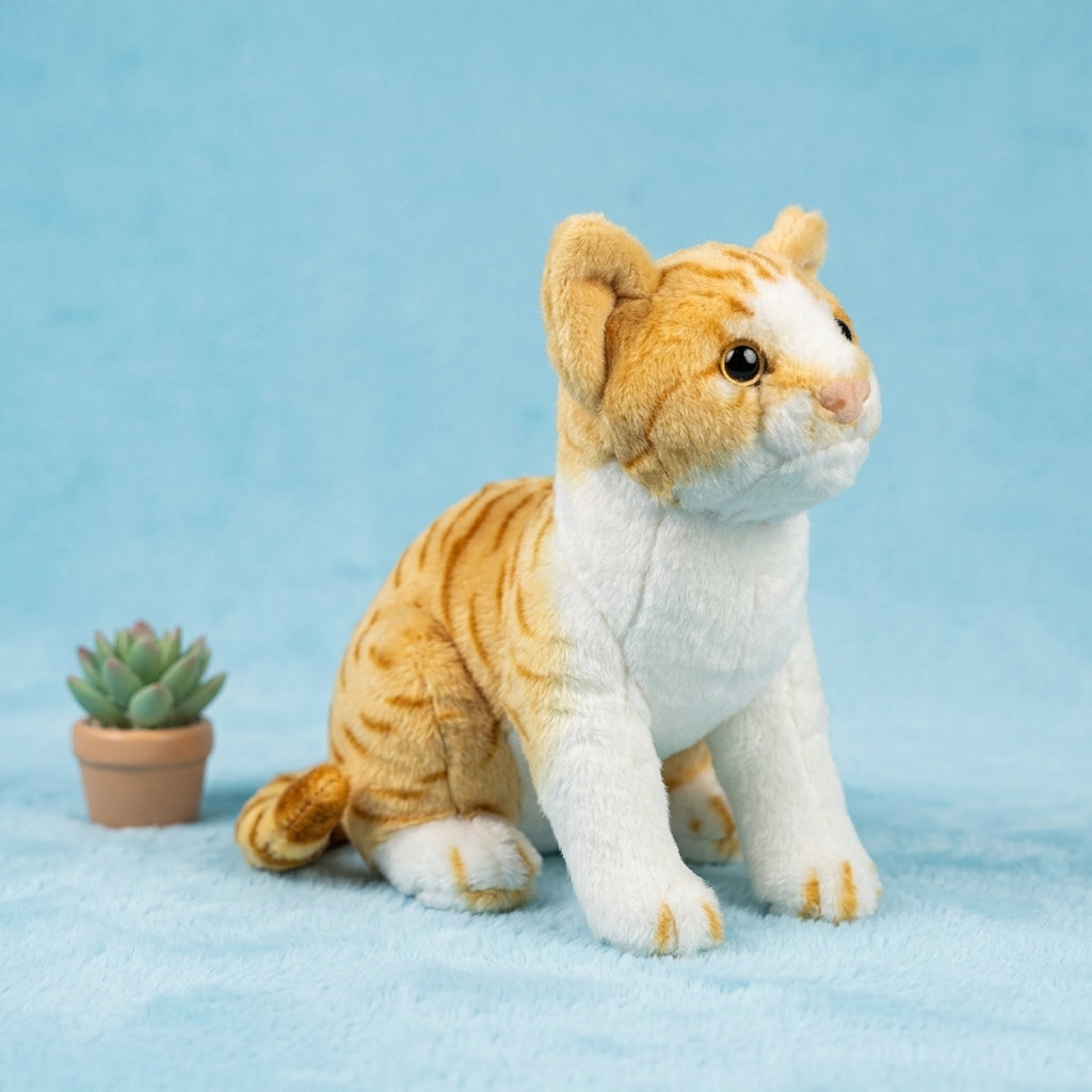 Momo Tabby Kitty Plush Toy