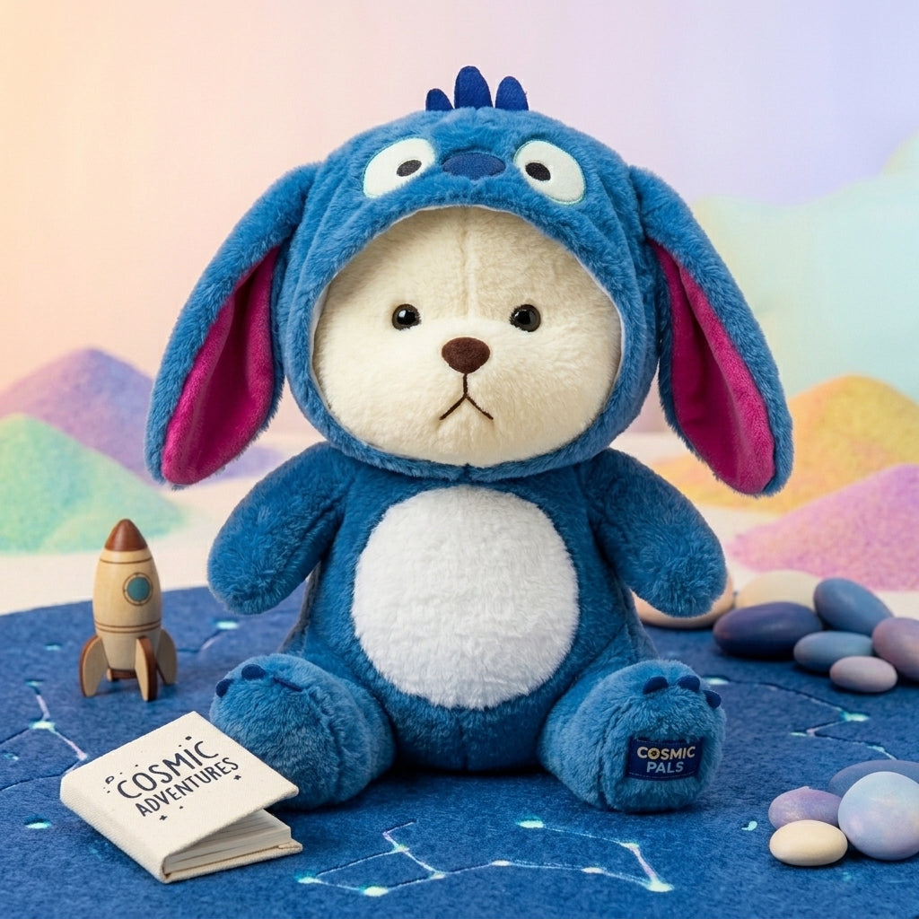 Stitch Kigurumi Cream Plush Toy