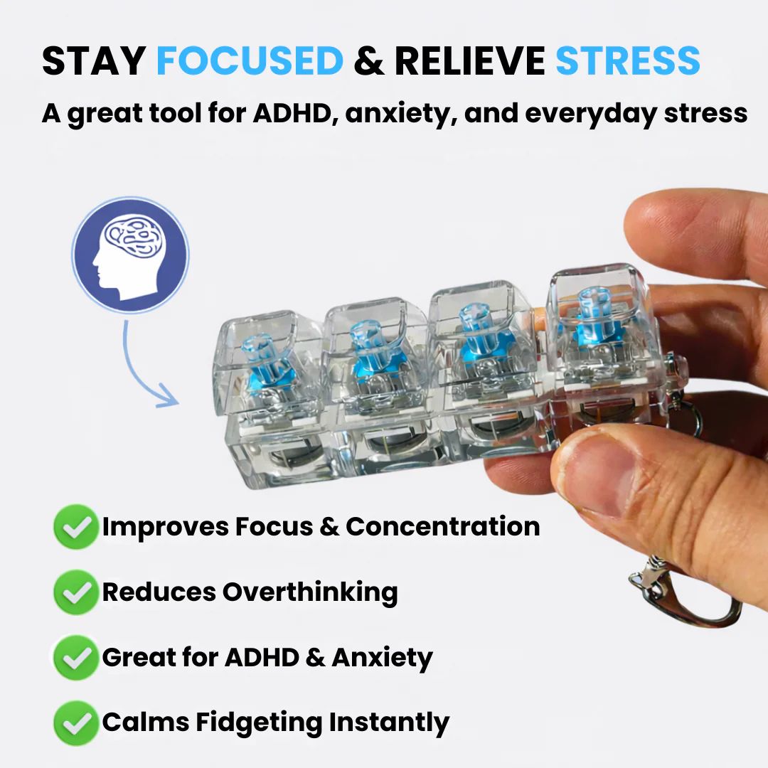 INTROVA Portable Stress Relief Mechanical key chain