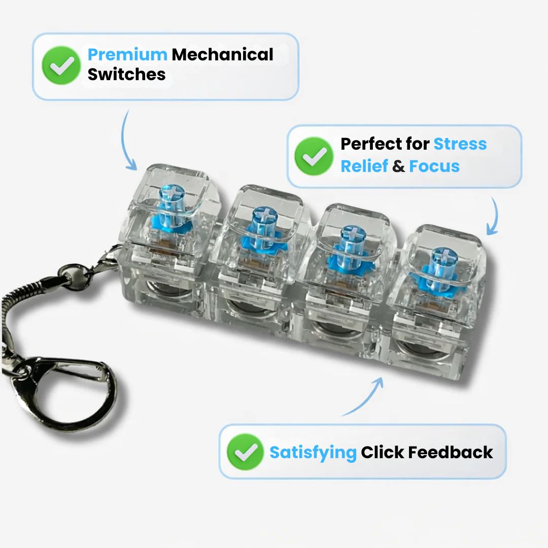 INTROVA Portable Stress Relief Mechanical key chain